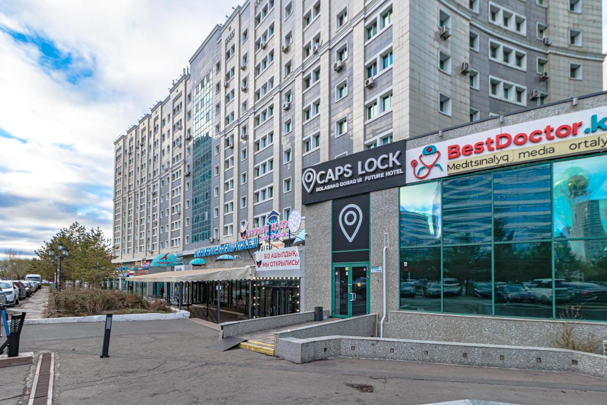 Caps Lock Future Hotel Akmola Esterno foto